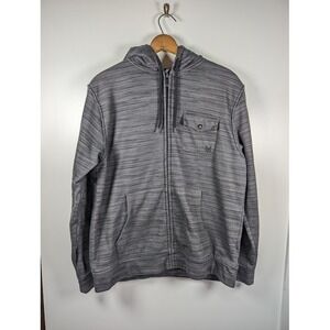 Y2K Zoo York Full Zip Hoodie Jacket Size XL Sherpa Lined Streetwear Skate Grunge